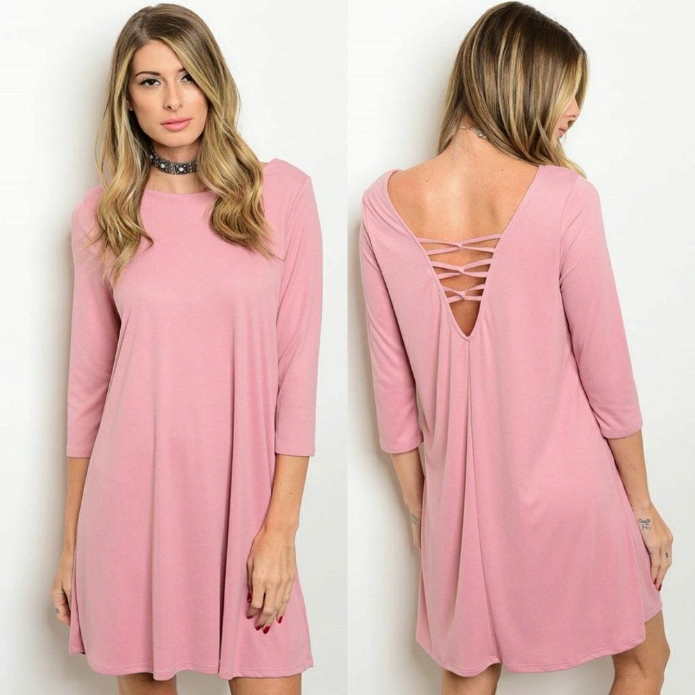 Bring on the Spring dress-Pink